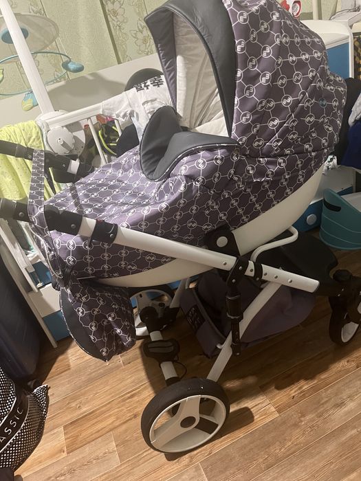 Коляска 3в 1 Польская Lonex