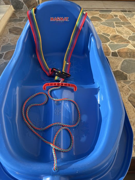 Sanie Marmat, pt copii , 1 -3 ani, din plastic, cu centura