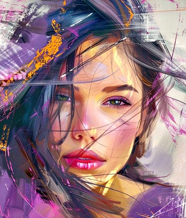 Portrete la comanda,caricaturi pictate manual(NU DIGITALE) ulei pinza