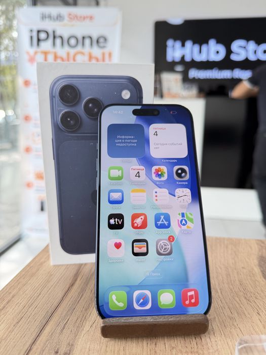 iPhone 17 Pro•512GB/100%Синий Айфон 17 Про•512Гб/100%