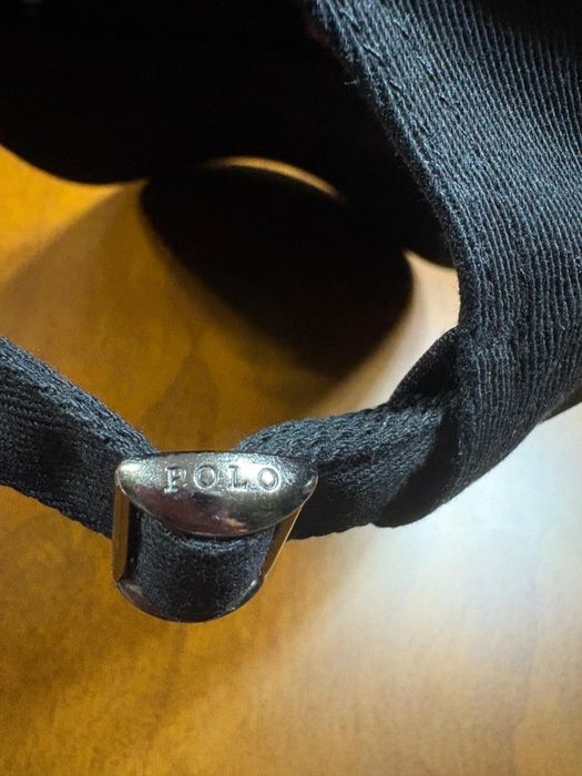 Șapcă Polo neagra negru roșu noua cu eticheta