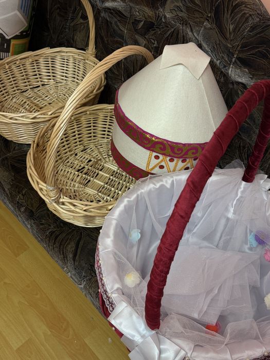 Корзины саукеле юрта