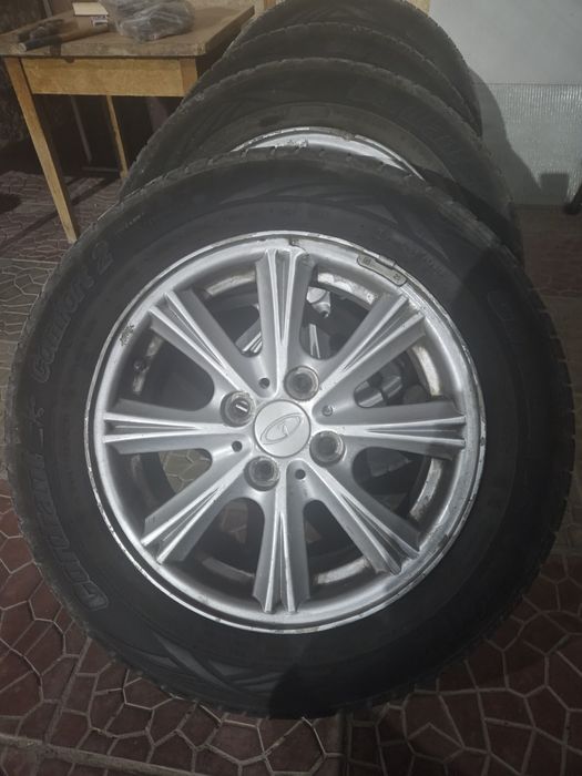 Шины с дисками от приоры