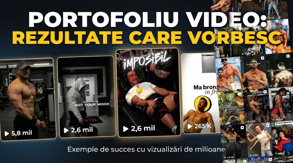 Editare Photo/ Video Reels / TikTok | Creștere Organică & Retenție