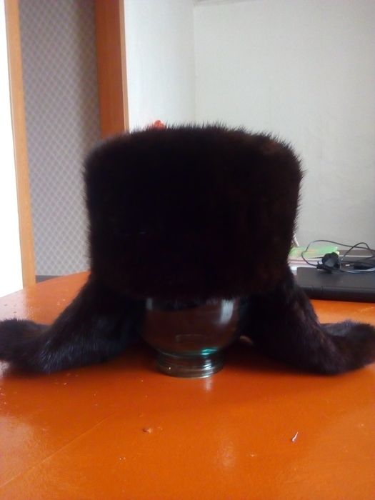Продам шапку ушанку норка