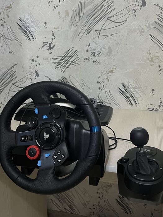 Игровой руль | Logitech G29 Driving Force + Shifter