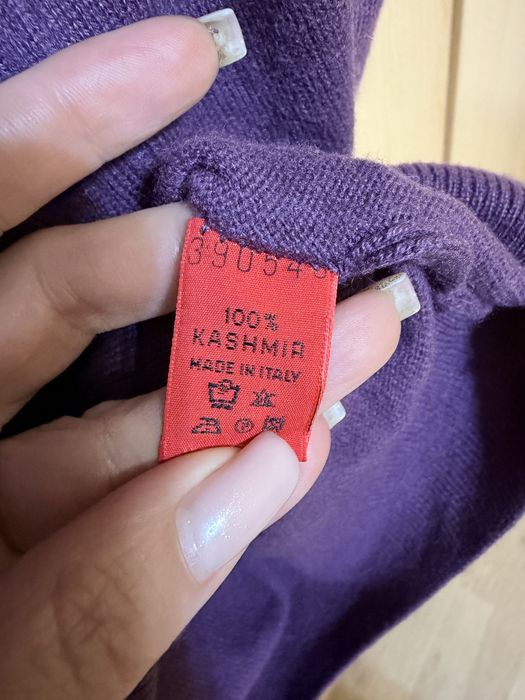 Мъжки пуловер Рlаcenza. 100% кашмир. Pазмер XL/L.