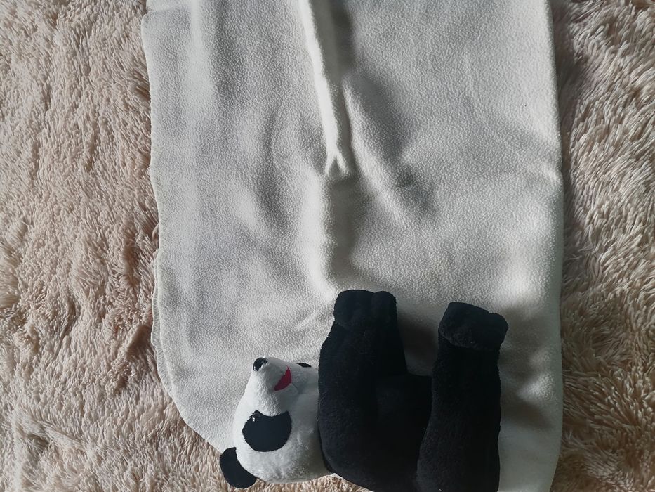 Мече панда с одеалце