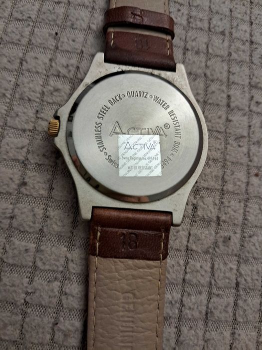 Ceas Activa Quartz by Invicta cu curea de piele originala