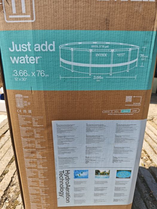 БАСЕЙН PRISM 3.66Х0.76 М ФИЛТЪРНА ПОМПА