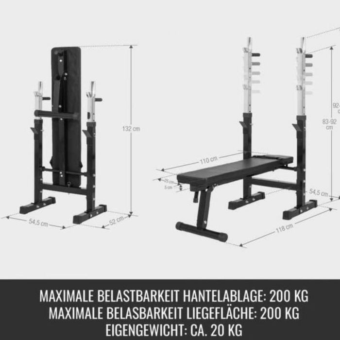 Bancă piept cu suport reglabil