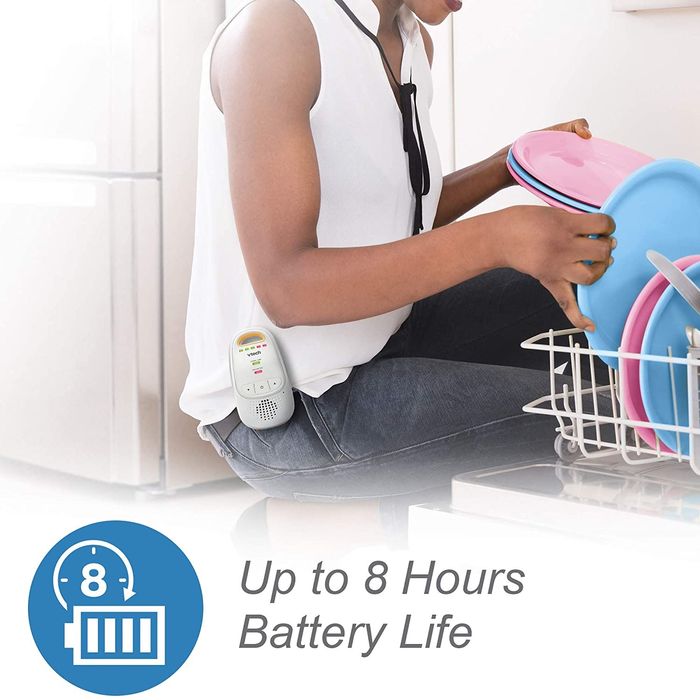 Радионяня Vtech DM111  аккумуляторные батареи дальность до 300м