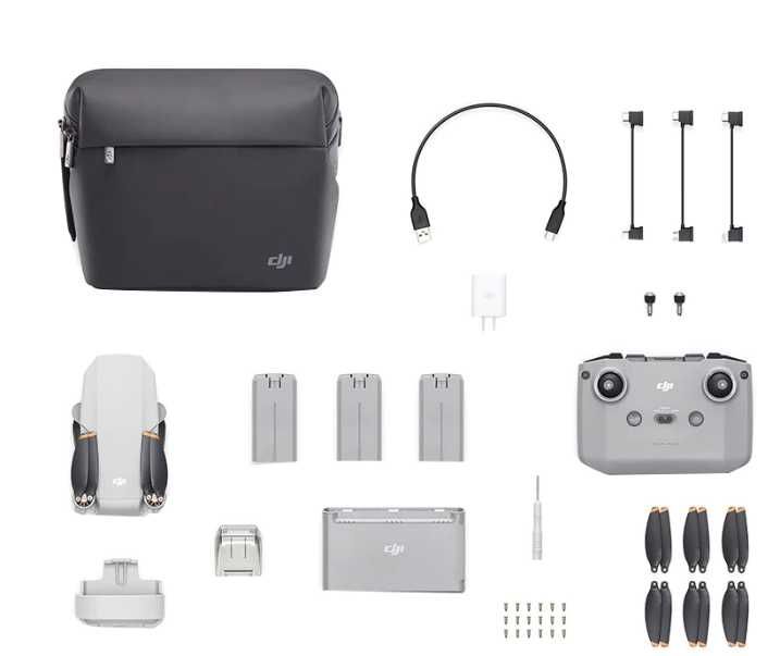 Drona DJI Mini 2 Fly More Combo , 4K, Gri