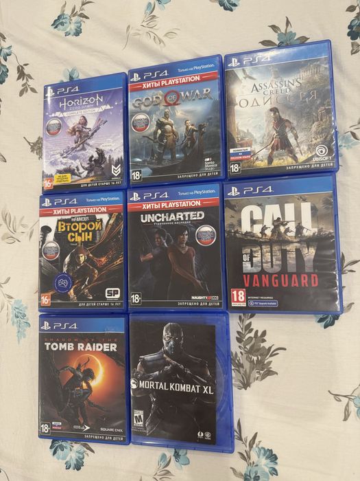 Диски на ПС 4 в идеальном состоянии