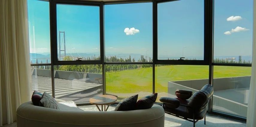 Панорамное витражное остекление под ключ