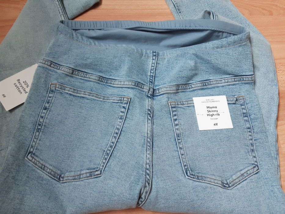 Нови дънки за бременни H&M, размер L