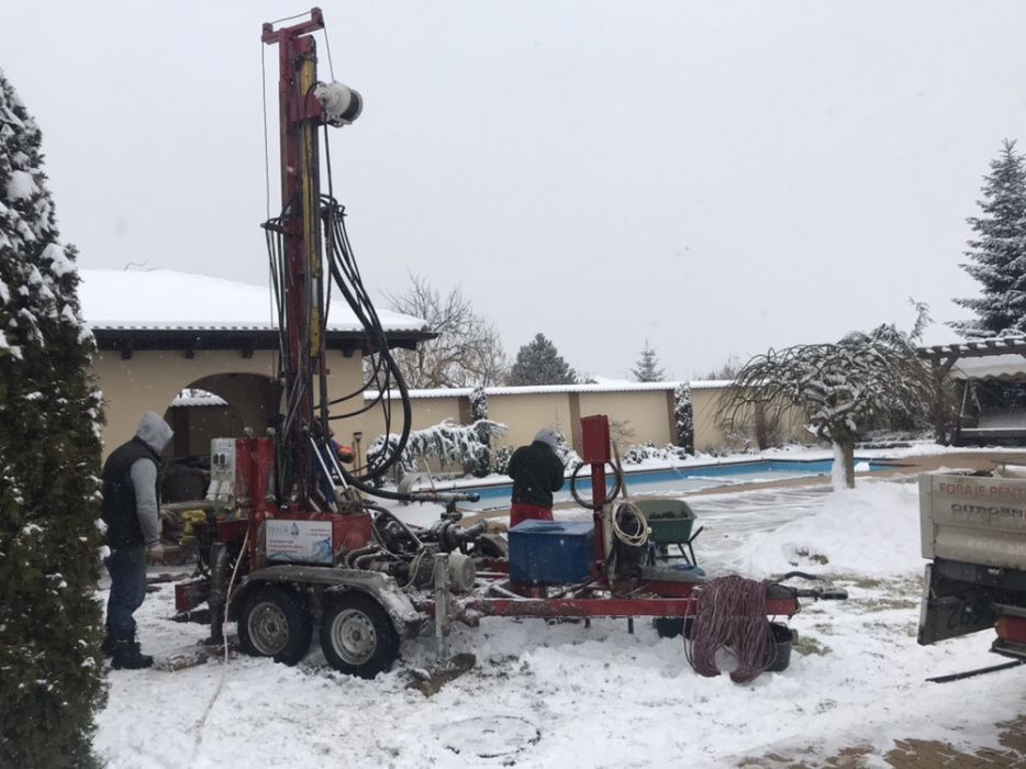 Foraje puturi apa, foraje pompe de caldura forari apa
