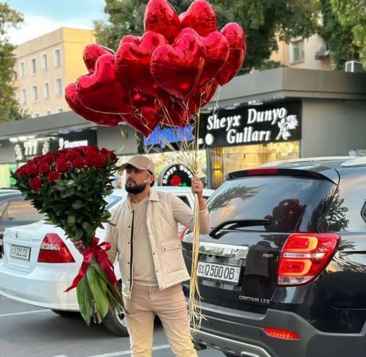 Букет бабочка из Воздушный шарики Шарлар Мандарин букет