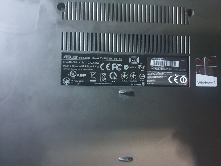 Лаптоп ASUS S400C/Notebook