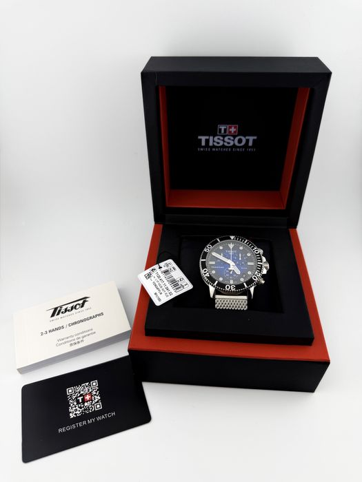 Ceas Barbati Tissot Seastar 1000 Chronograph 45.5mm T120.417.11.041.02