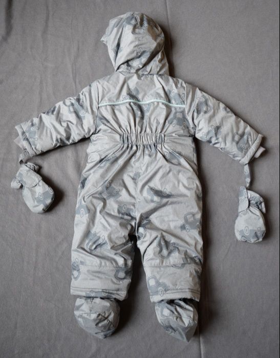 Costum iarna jacheta pantaloni copii Coccodrillo, 74/6-9 luni, nou!