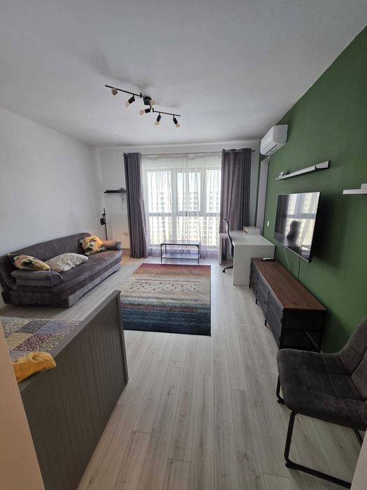 Garsonieră modernă cu vedere la parc, Exigent Plaza, 10 min. de metrou sau Politehnică