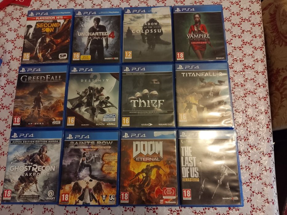Jocuri PS4 diferite