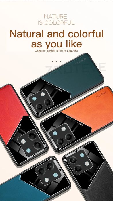 Xiaomi Redmi Note 13 Pro / 13 Pro+ /13 5G/GENEROUS Кожен кейс с магнит