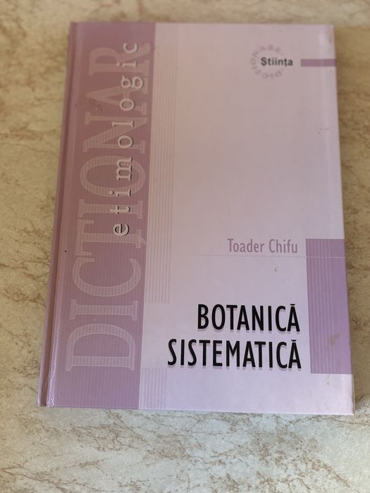 Carte :”dictionar pentru botanica sistematica “!