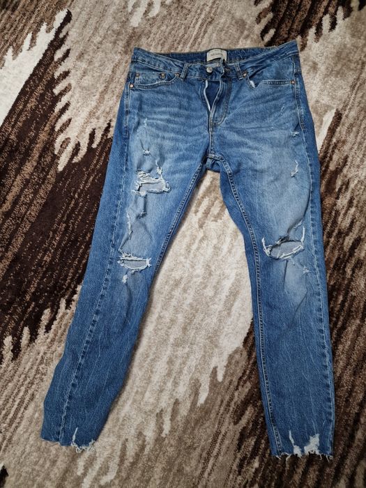 Blugi Pull&Bear 42 baieti barbati jeans pantaloni
