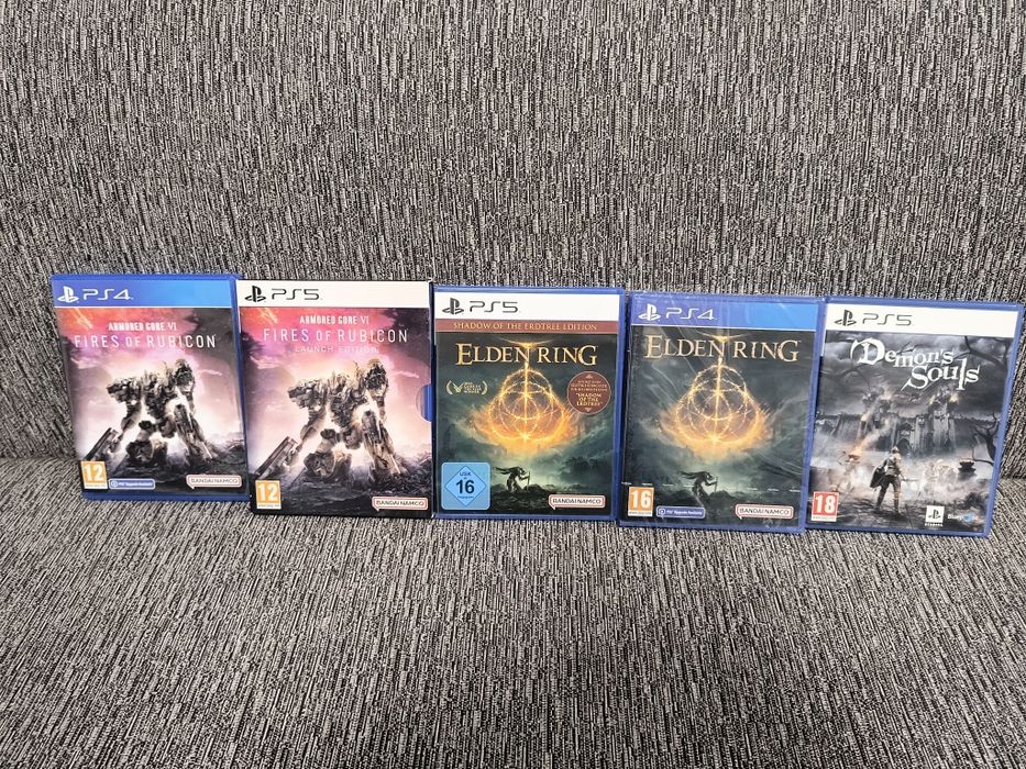 Demons Souls , Armored Core 6 PS5 PS4
