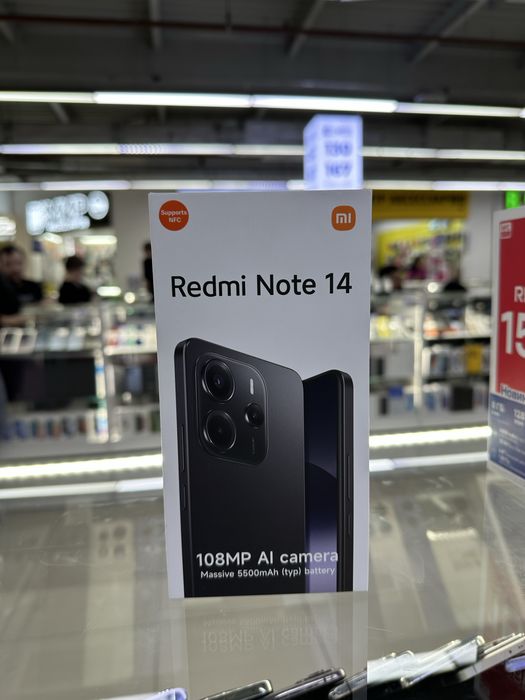 Redmi note 14 новый 8/256