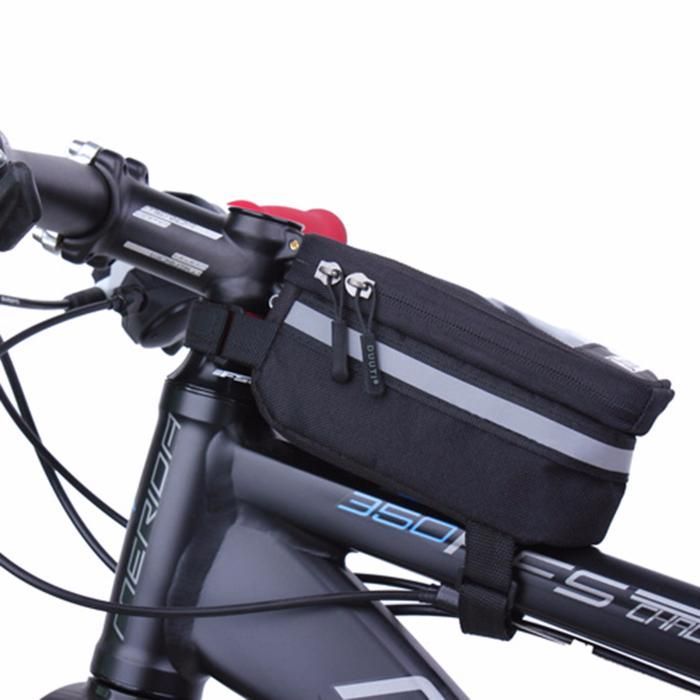 Чанта за велосипед непромокаема с място за телефон 5,5"