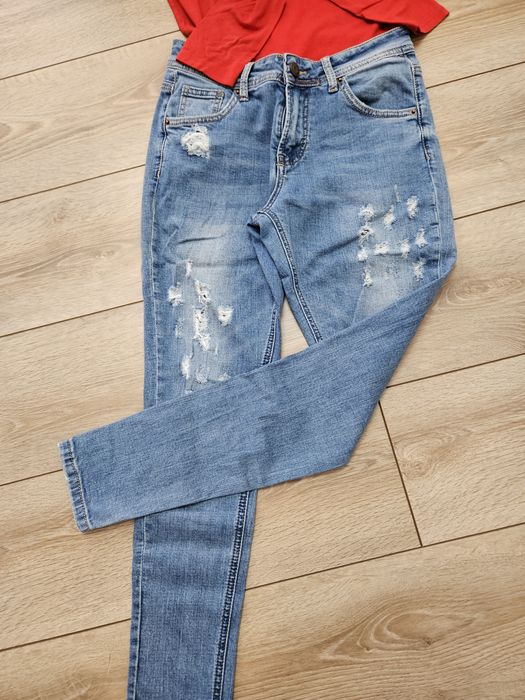 Blugi de dama stil mom fit, marimea S/36, ofer transport gratuit