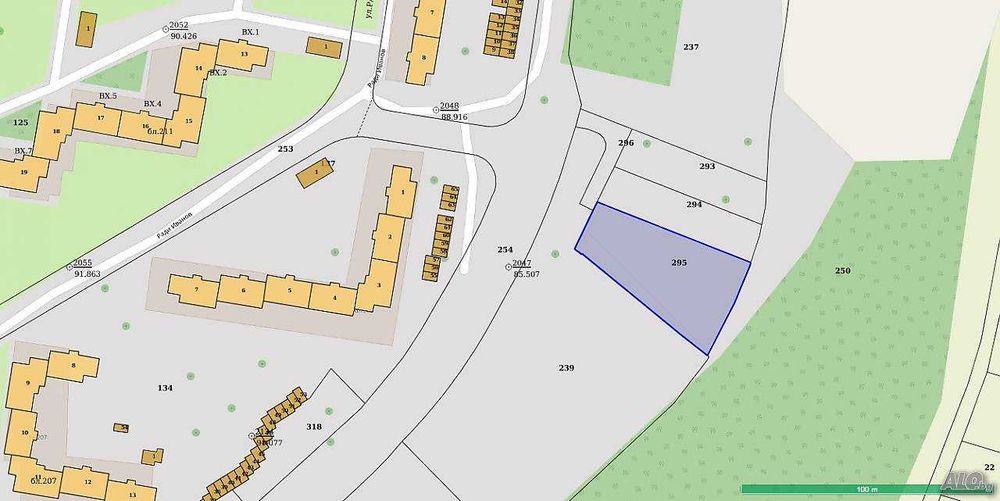 Продава ПАРЦЕЛ 2050 кв.м. за средно строителство, Русе, Чародейка - Юг