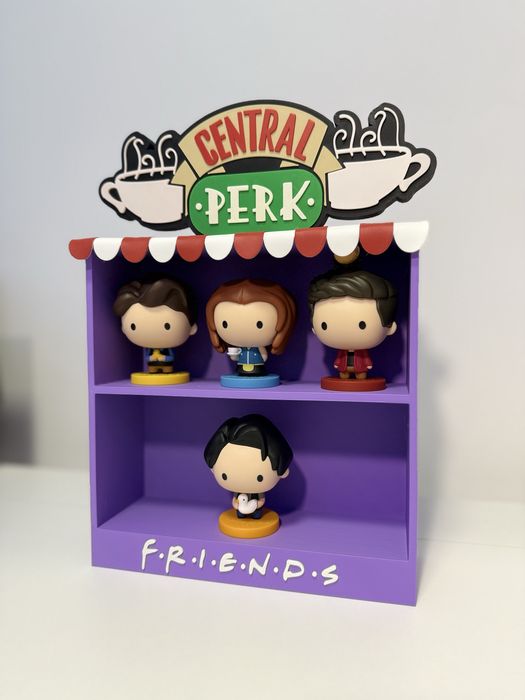 Suport etajera stand figurine Friends colectia McDonalds