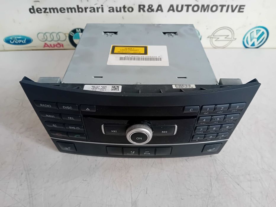 Radio Cd Mercedes E Class W212 Cod A2129065500 An 2009-2012