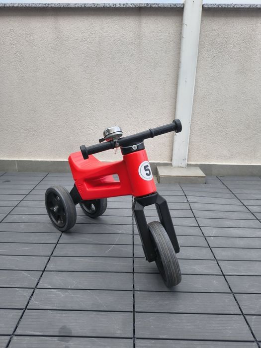 Bicicleta fara pedale RIDER SPORT, cu roti de cauciuc