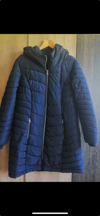 тъмносиньо зимно яке