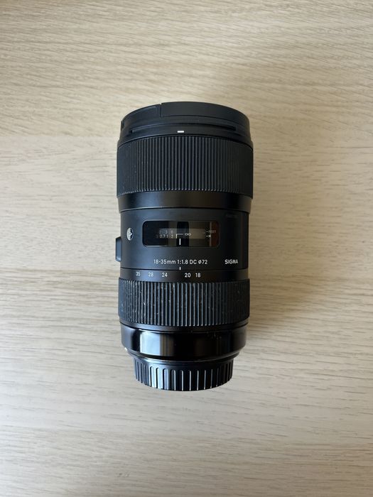 Обектив Sigma 18-35 f/1.8 Art за Canon EF