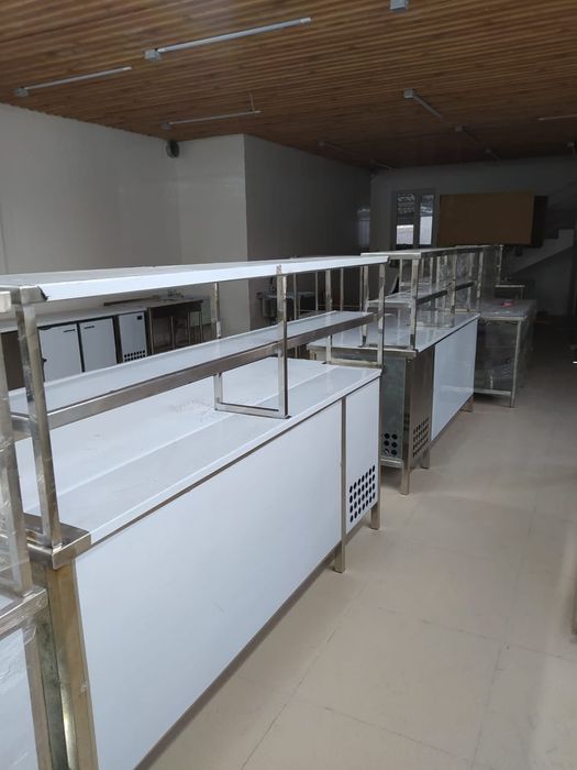 Железный стол разделочный