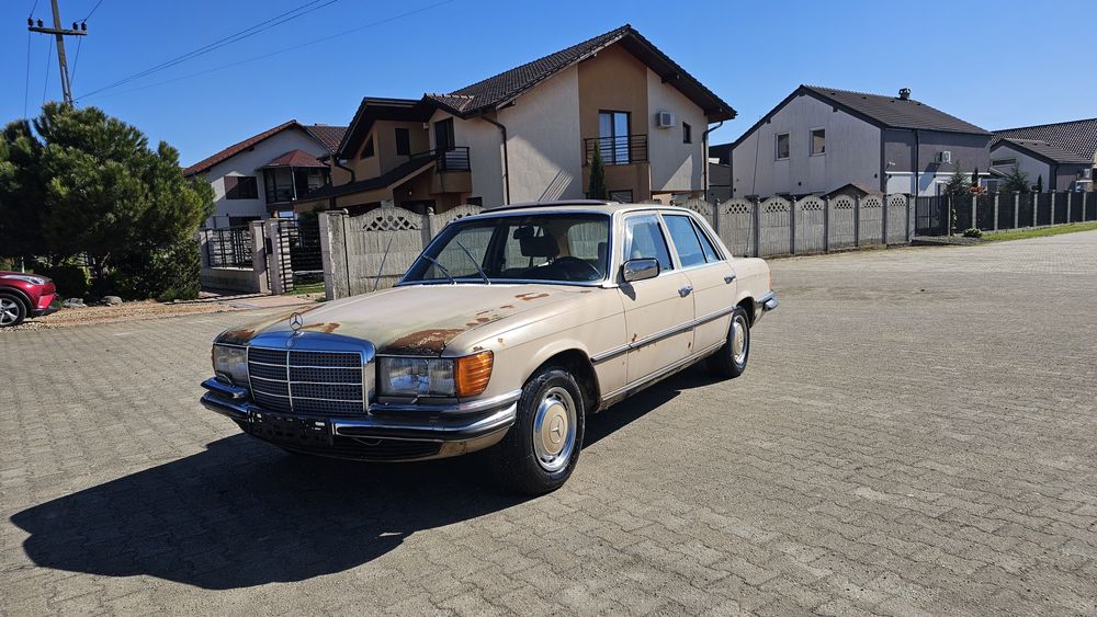 Mercedes w116 3.5 b 1974 preț 3850 euro