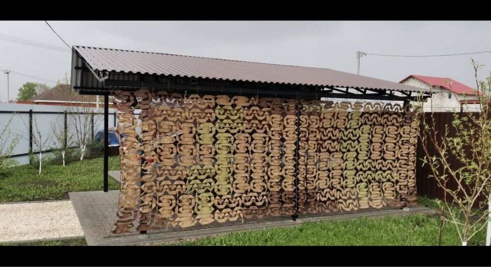 Маскировочная сетка бежевая 3*6м российского производства