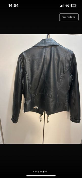 Geaca piele naturala