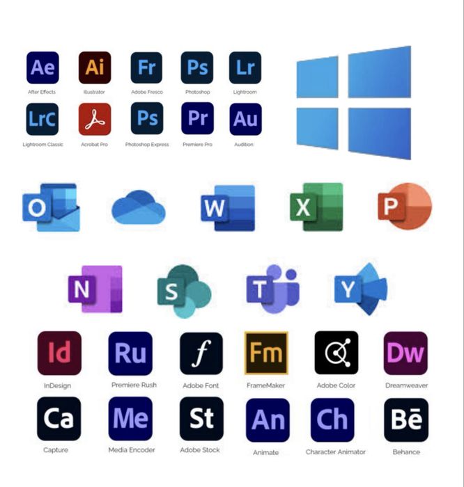 Ремонт комп и ноут, установка Windows