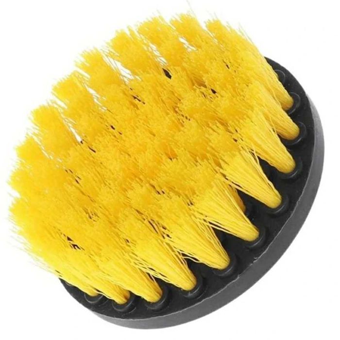 Perie SET 3 PERII nailon BORMASINA curatat covor mocheta roti ROTATIVA