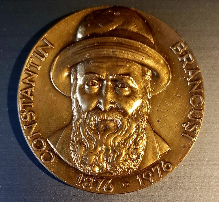 Medalie Brâncuși centenar 1876-1976