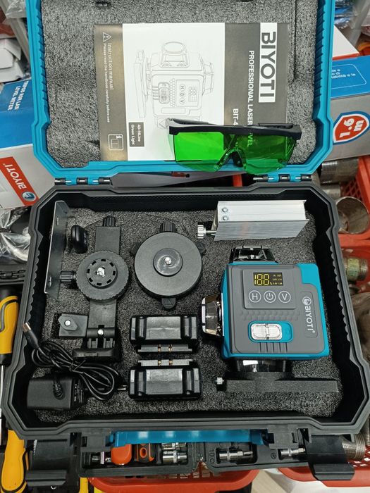 Лазерный уровень 360° 4D урвин lazer urvin