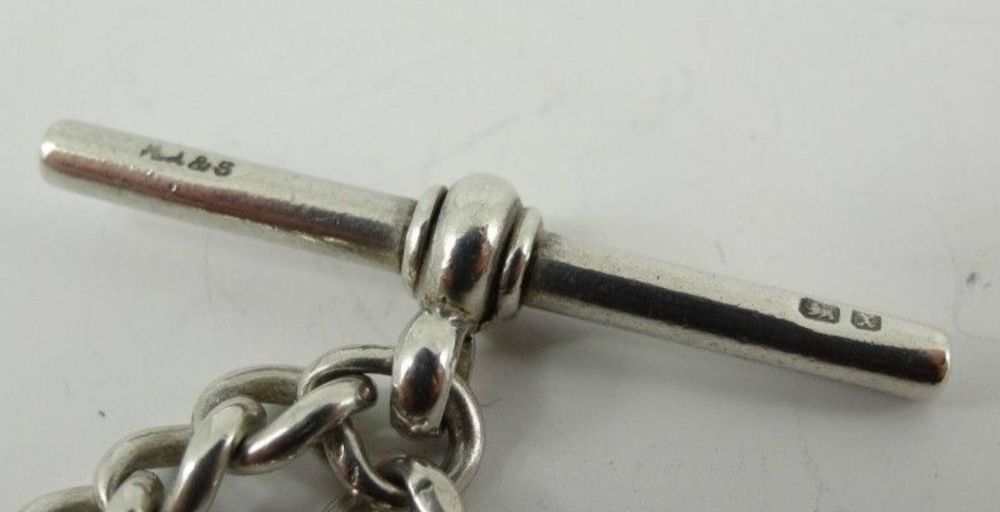 Сребърен синджир Алберт hallmarke