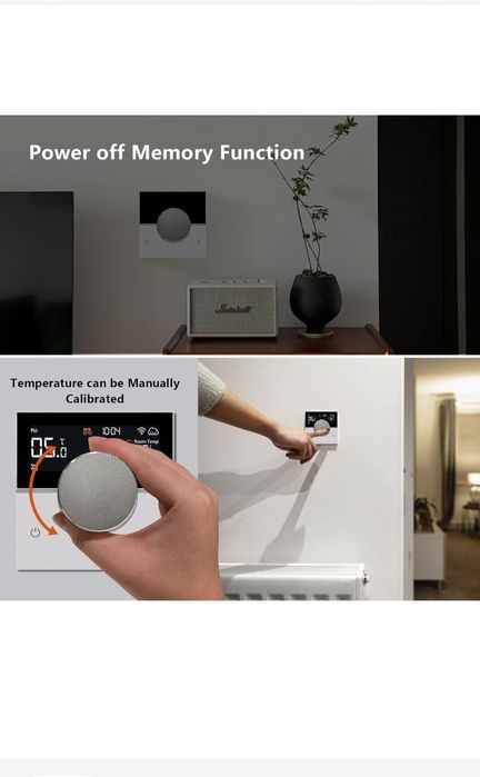 Termostat KETOTEK 3A centrala/încălzire prin pardoseală